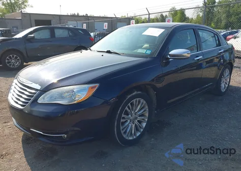 2012 Chrysler 200 Limited из США, поврежденный, VIN 1C3CCBCB6CN123262